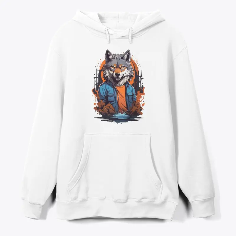 Wild Wolf Animal Design